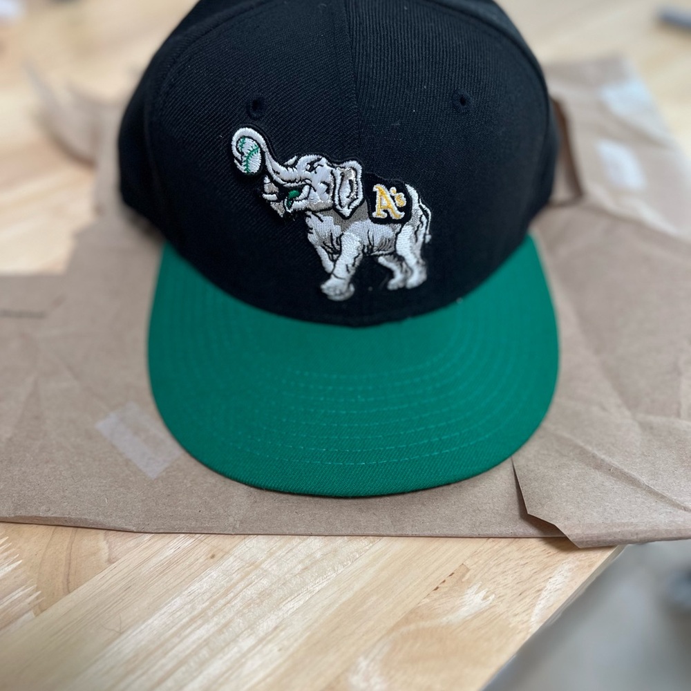 New Era Oakland A’s Black and Green 59FIFTY Cap